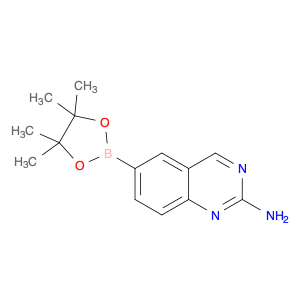 6-(4,4,5,5-tetramethyl-1,3,2-dioxaborolan-2-yl)quinazolin-2-amine