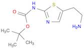 Carbamic acid, N-[5-(2-aminoethyl)-2-thiazolyl]-, 1,1-dimethylethyl ester