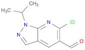 6-CHLORO-1-ISOPROPYL-1H-PYRAZOLO[3,4-B]PYRIDINE-5-CARBALDEHYDE