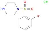 4-(2-BROMO-BENZENESULFONYL)-PIPERAZINE HYDROCHLORIDE
