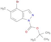 tert-butyl 4-broMo-5-Methyl-1H-indazole-1-carboxylate