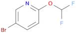 PYRIDINE, 5-BROMO-2-(DIFLUOROMETHOXY)-