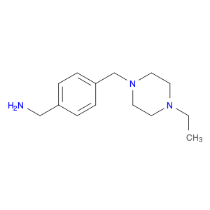 4-(4-ETHYLPIPERAZIN-1-YLMETHYL)BENZYLAMINE