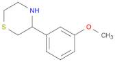 3-(3-METHOXYPHENYL)THIOMORPHOLINE