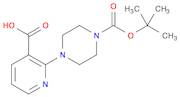 4-(3-CARBOXY-PYRIDIN-2-YL)-PIPERAZINE-1-CARBOXYLIC ACID TERT-BUTYL ESTER