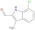 7-CHLORO-3-METHYL-1H-INDOLE-2-CARBALDEHYDE