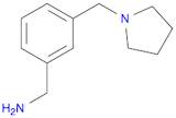 [3-(1-PYRROLIDINYLMETHYL)PHENYL]METHANAMINE