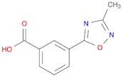 3-(3-Methyl-1,2,4-oxadiazol-5-yl)benzoic acid
