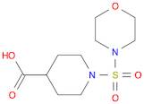 1-(morpholin-4-ylsulfonyl)piperidine-4-carboxylic acid