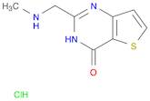 2-[(methylamino)methyl]thieno[3,2-d]pyrimidin-4(3H)-one