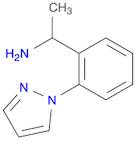 1-[2-(1H-pyrazol-1-yl)phenyl]ethanamine
