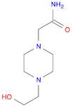 1-Piperazineacetamide,4-(2-hydroxyethyl)-(7CI)