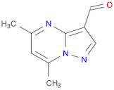 5,7-Dimethylpyrazolo[1,5-a]pyrimidine-3-carbaldehyde