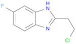 2-(2-CHLOROETHYL)-6-FLUORO-1H-BENZIMIDAZOLE