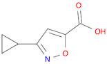 3-Cyclopropylisoxazole-5-carboxylic acid