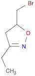5-(BROMOMETHYL)-3-ETHYL-4,5-DIHYDROISOXAZOLE
