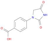 4-(2,4-DIOXOIMIDAZOLIDIN-1-YL)BENZOIC ACID