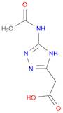 [5-(acetylamino)-4H-1,2,4-triazol-3-yl]acetic acid