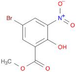 Methyl 5-bromo-2-hydroxy-3-nitrobenzenecarboxylate