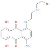 1-Amino-5,8-dihydroxy-4-((2-((2-hydroxyethyl)amino)ethyl)amino)anthracene-9,10-dione