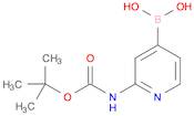 2-(tert-ButoxycarbonylaMino)pyridin-4-ylboronic acid