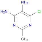 4,5-Pyrimidinediamine, 6-chloro-2-methyl-