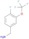 4-FLUORO-3-(TRIFLUOROMETHOXY)BENZYLAMINE