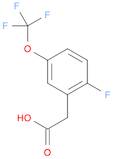 2-FLUORO-5-(TRIFLUOROMETHOXY)PHENYLACETIC ACID