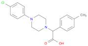 [4-(4-CHLORO-PHENYL)-PIPERAZIN-1-YL]-P-TOLYL-ACETIC ACID