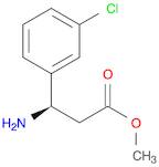 METHYL (3R)-3-AMINO-3-(3-CHLOROPHENYL)PROPANOATE
