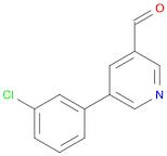 5-(3-CHLOROPHENYL)NICOTINALDEHYDE