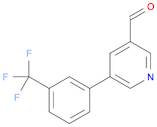 5-[3-(TRIFLUOROMETHYL)PHENYL]NICOTINALDEHYDE