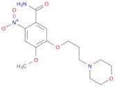 4-Methoxy-5-(3-Morpholinopropoxy)-2-nitrobenzaMide
