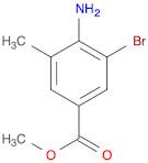 Methyl-4-amino-3-bromo-5-methylbenzoate