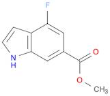 1H-Indole-6-carboxylic acid, 4-fluoro-, Methyl ester