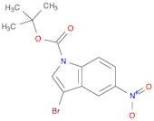 3-BROMO-5-NITROINDOLE-1-CARBOXYLIC ACID TERT-BUTYL ESTER