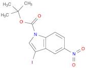 3-IODO-5-NITROINDOLE-1-CARBOXYLIC ACID TERT-BUTYL ESTER