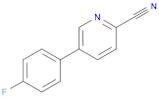 5-(4-FLUOROPHENYL)PYRIDINE-2-CARBONITRILE
