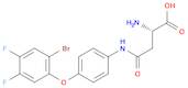 N-[4-(2-BROMO-4,5-DIFLUOROPHENOXY)PHENYL]-L-ASPARAGINE