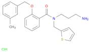 N-(3-Aminopropyl)-2-[(3-methylphenyl)methoxy]-N-(2-thienylmethyl)benzamidehydrochloride