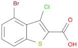 4-BROMO-3-CHLORO-1-BENZOTHIOPHENE-2-CARBOXYLIC ACID