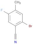 2-BROMO-5-FLUORO-4-METHYLBENZONITRILE