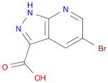 5-BROMO-1H-PYRAZOLO[3,4-B]PYRIDINE-3-CARBOXYLIC ACID
