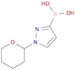 1-(tetrahydro-2H-pyran-2-yl)-1H-pyrazol-3-ylboronic acid