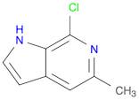 7-CHLORO-5-METHYL-1H-PYRROLO[2,3-C]PYRIDINE