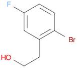 2-(2-Bromo-5-fluorophenyl)ethanol