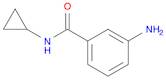 3-AMINO-N-CYCLOPROPYLBENZAMIDE