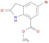 methyl 5-bromo-2-oxoindoline-7-carboxylate