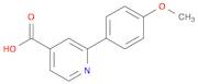 2-(2-Trifluoromethoxyphenyl)-isonicotinic acid