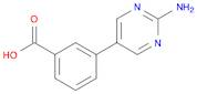 3-(2-Aminopyrimidin-5-yl)benzoic acid